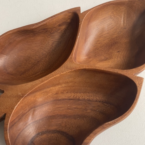 Wooden leaf accent - Picture 3 of 8